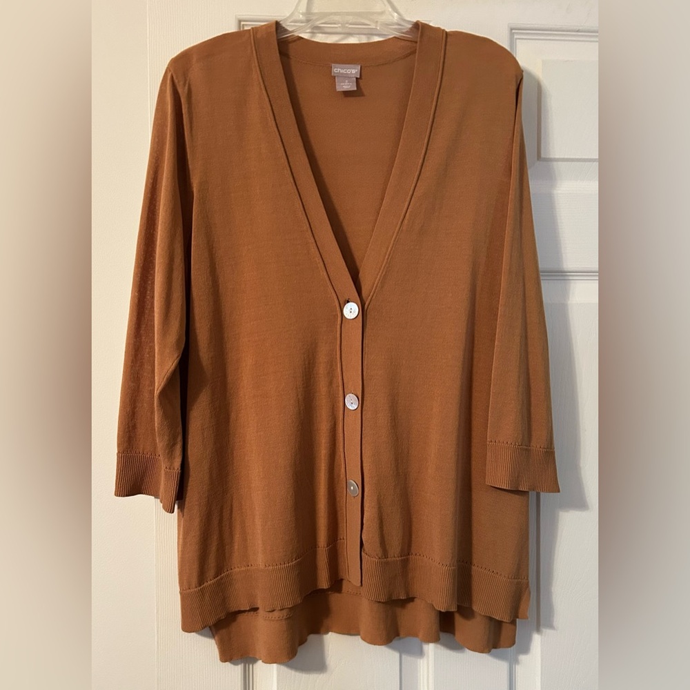 Chico’s Long Cardigan Size 18